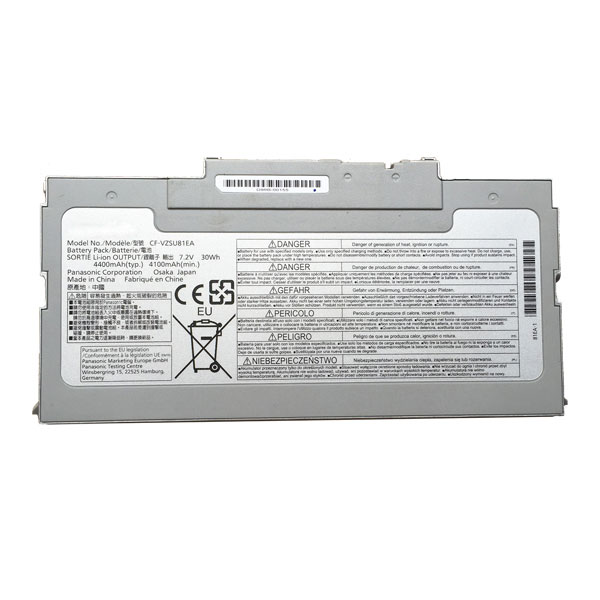 (image for) Original 4100mAh 30Wh Akku Panasonic CF-VZSU81EA