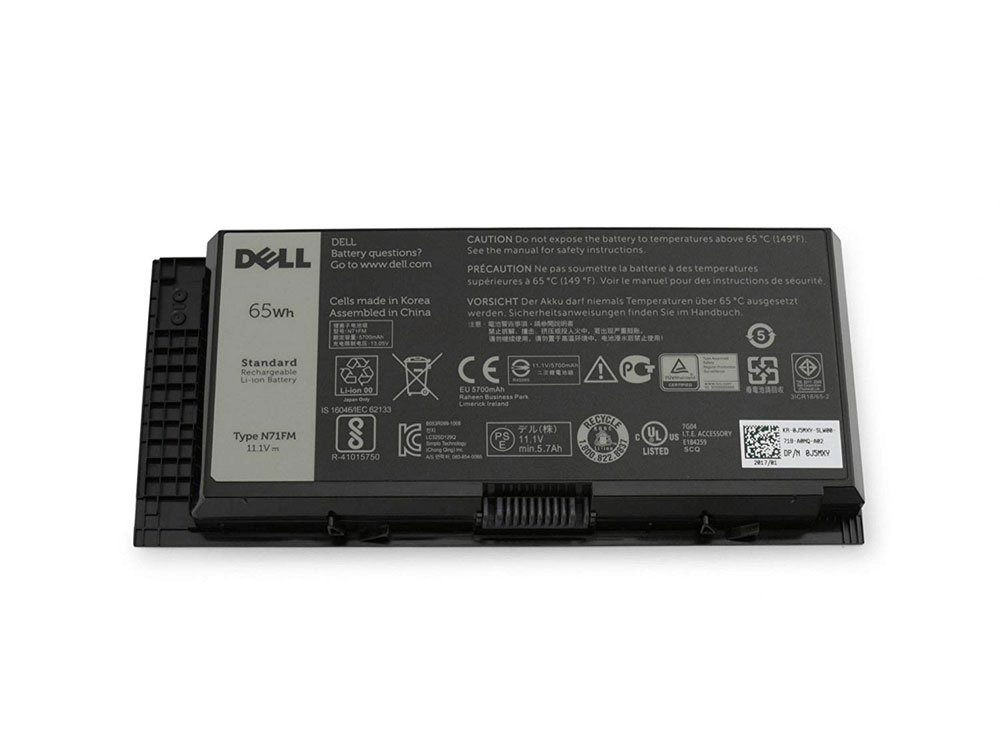 (image for) Dell Precision M4700 Original Akku 65Wh