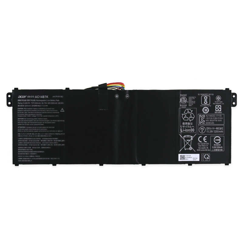 (image for) Acer Aspire 5 A515-52-53DK Original Akku 3320mAh 50.7Wh