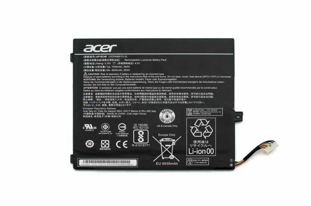 (image for) Acer AP16C46 KT.00204.004 Original Akku 7540mAh 28Wh