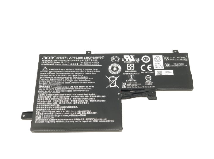 (image for) 4050mAh 45Wh 3 Zellen Akku Acer Chromebook 11 CB311-7H-C7VA NX.GN3CF.001