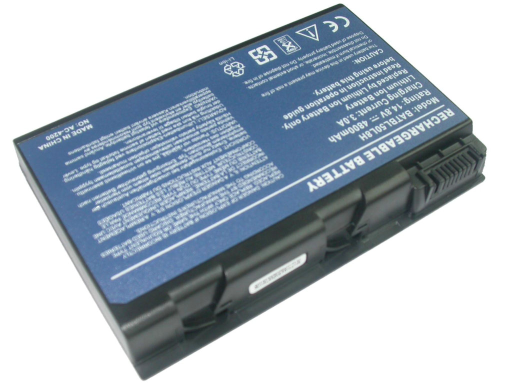 (image for) 4800mAh 71Wh 8 Zellen Akku Acer Aspire 3100