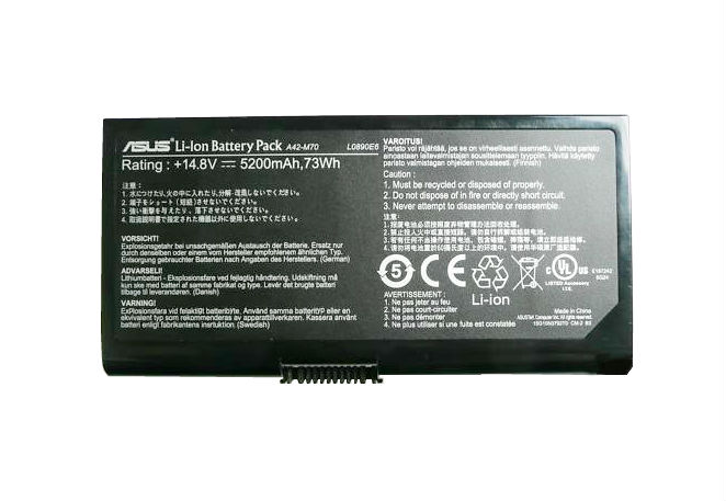 (image for) 8 Zellen 5200mAh Akku Asus 07G0165A1875 07G016WQ1865 15G10N3792YO