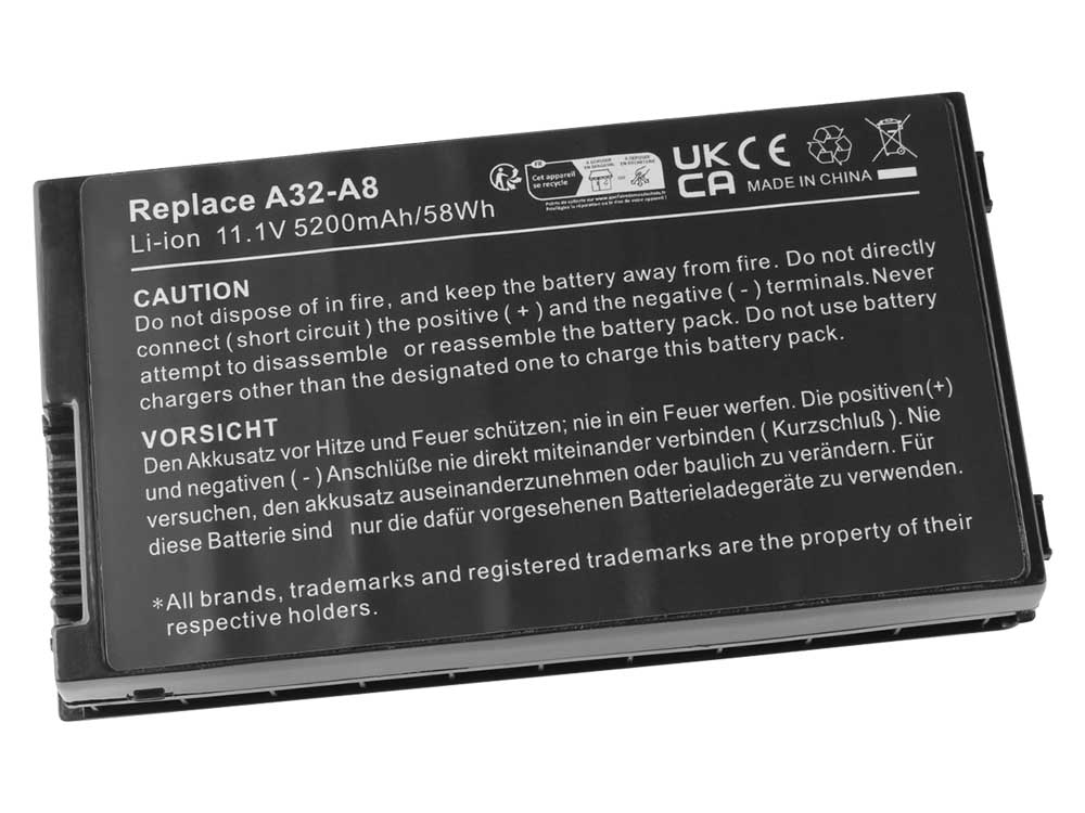 (image for)  4800mAh 49Wh 6 Zellen Akku Asus 32-F80H