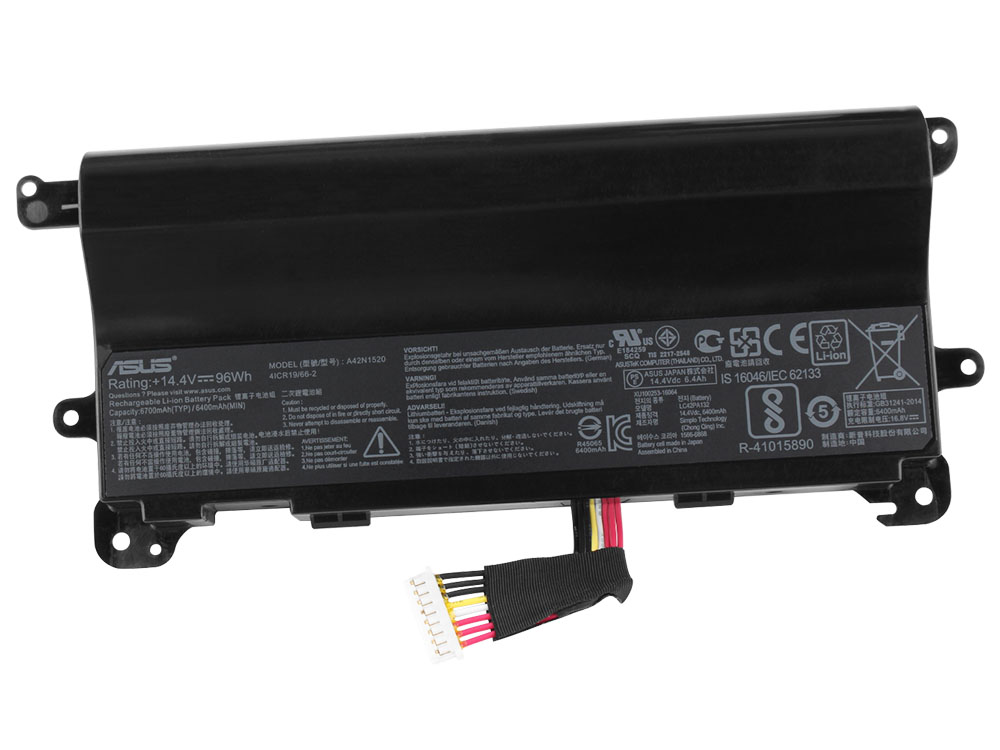 (image for) 96Wh 6400mAh 8 Zellen Akku Asus ROG G752VS-BA230T