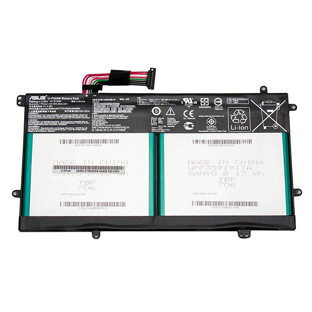 (image for) Original 31Wh 8060mAh 2-Zellen Akku Asus C12N1432 0B200-01550000