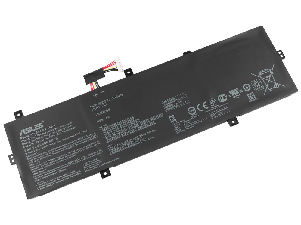 (image for) Asus ZenBook 14 U4100U ZenBook 14 U4100UQ Original Akku 4335mAh 50Wh