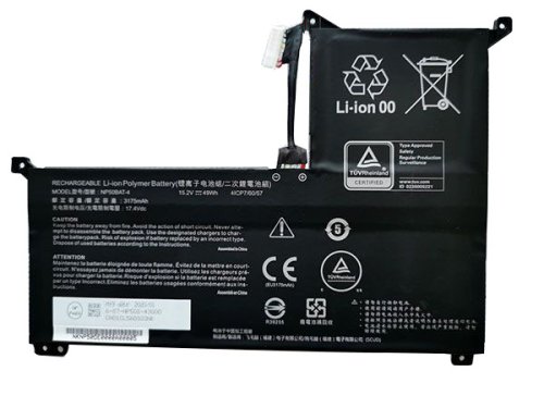 (image for) 3175mAh 49Wh Akku für Medion Erazer Crawler E10 MD 61885