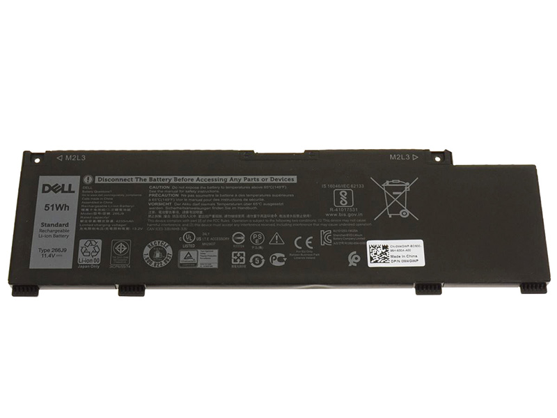 (image for) Dell G3 15 3590 P89F P89F001 Original Akku 4255mAh 51Wh 3-Zellen