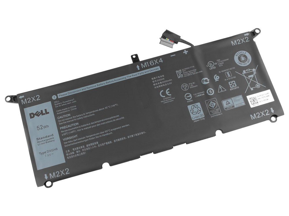 (image for) 6500mAh 52Wh 4 Zellen Akku Dell Inspiron 7390 2 in 1 P113G P113G001