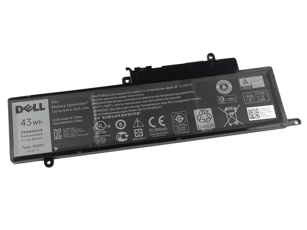 (image for) Dell Inspiron 13 7359-0085 Original Akku 43Wh 3-Zellen