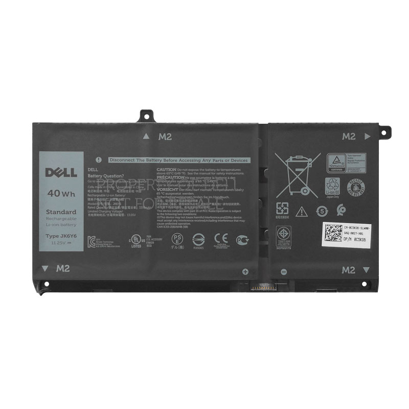 (image for) Dell Inspiron 13 5301 P121G P121G002 Original Akku 3550mAh 40Wh