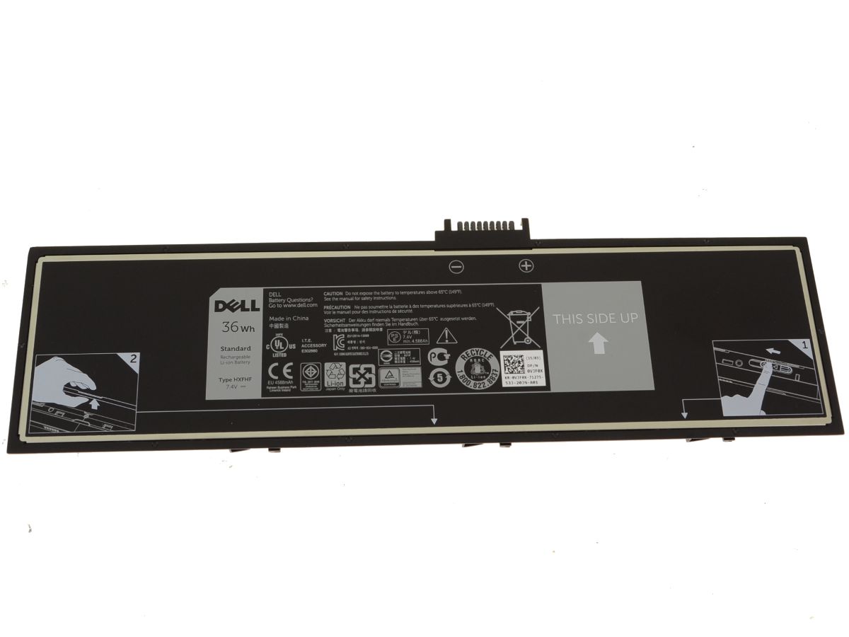 (image for) Dell Venue 11 Pro 7130-2202 Original Akku 2 Zellen 36Wh