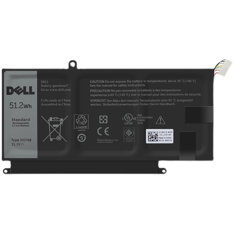 (image for) Original 6 Zellen 51.2Wh Akku Dell Inspiron 14 5439 Ins14zD-3526