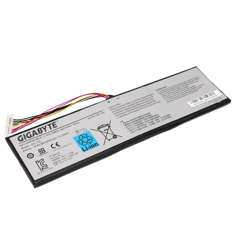 (image for) Original Gigabyte GX-17S Gigabyte Aorus X3 Akku 4950mAh 73.26Wh 4-Zellen