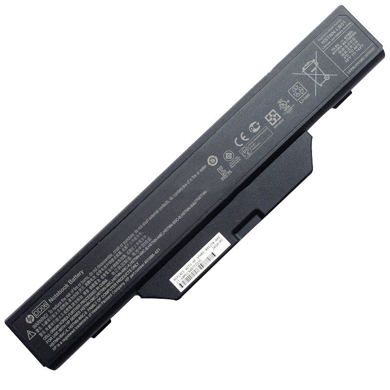 (image for) HP 484787-001 491279-001 496897-001 Akku 4400mAh 47Wh 6 Zellen