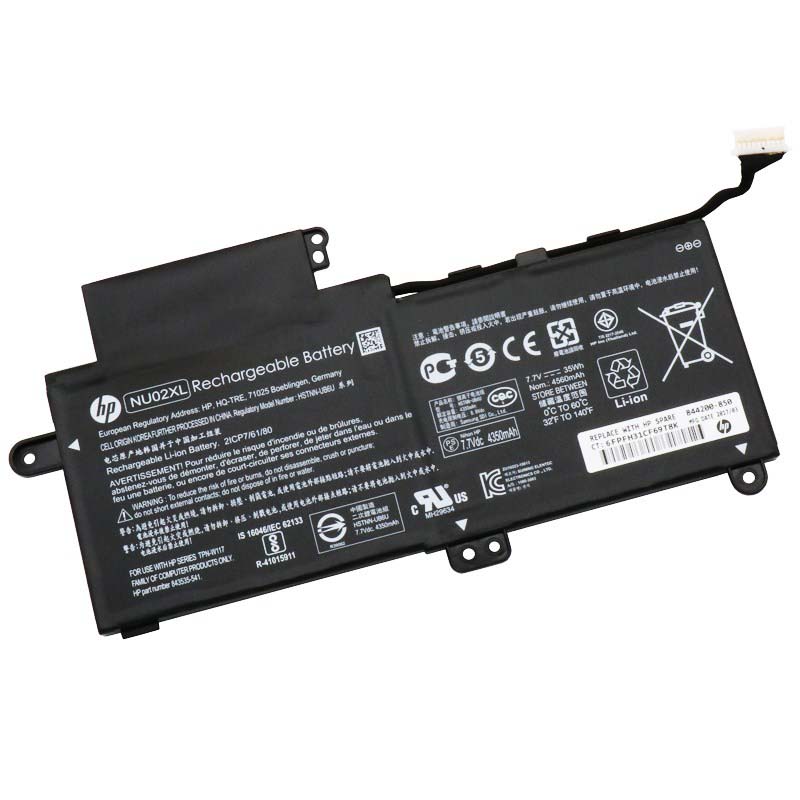 (image for) HP 843535-541 844200-850 HSTNN-UB6U Original Akku 4350mAh 35Wh