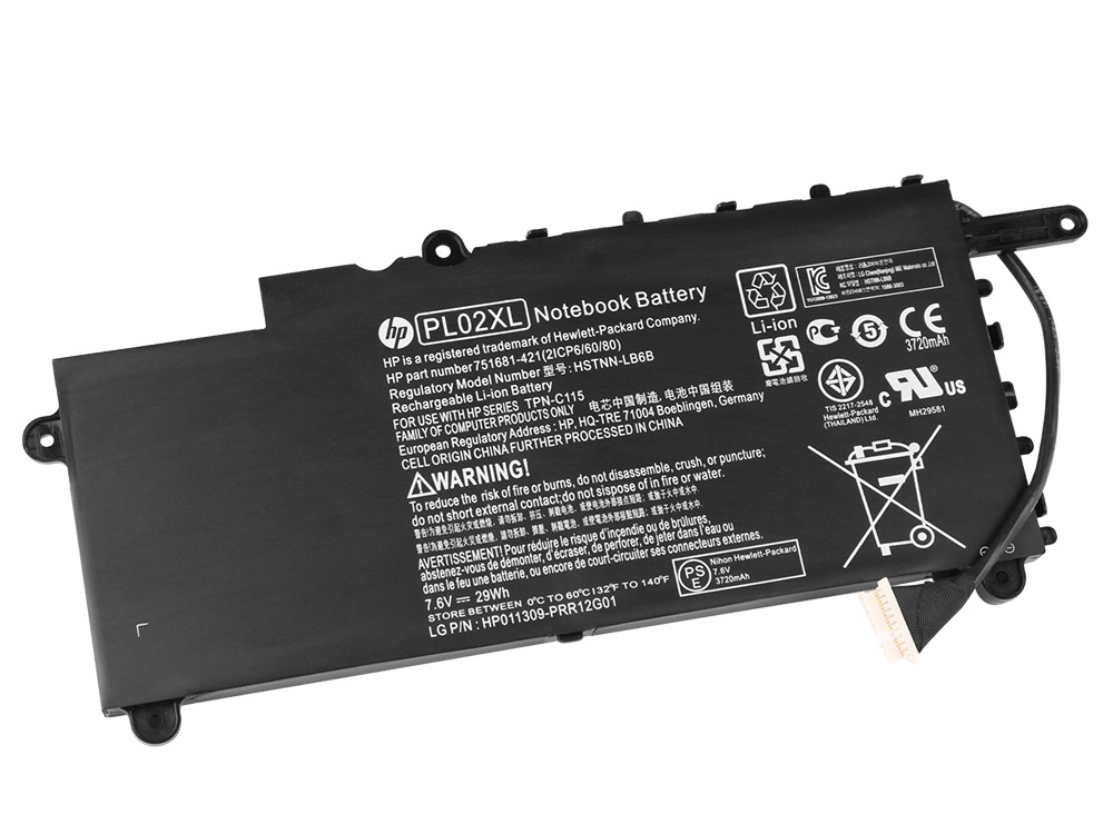 (image for) HP 21CP6/60/80 7177376-001 751875-001 Original Akku 29Wh