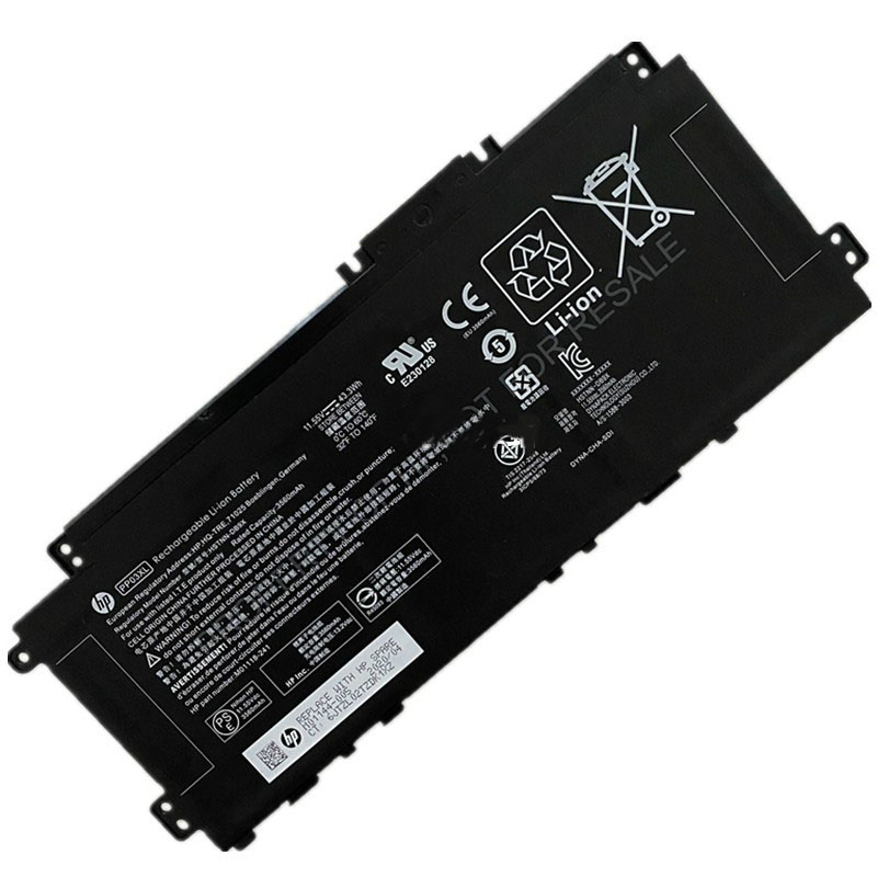 (image for) HP 13-BB 14-DV 14-DK 14M-DW 15-EH Original Akku 11.55V 3560mAh 43.3Wh 3 Zellen