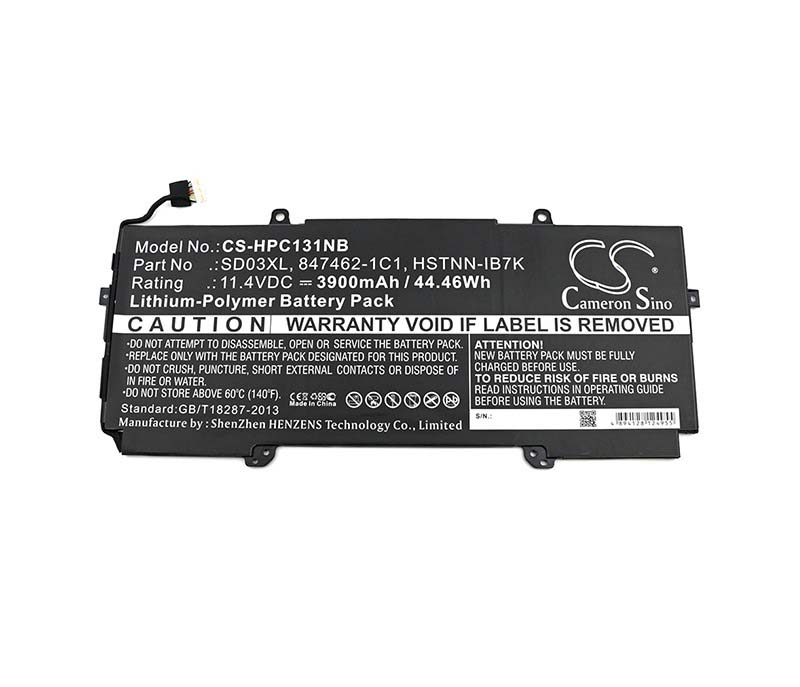 (image for) 3950mAh 45Wh 3-cell Akku HP 847462-1C1 848212-850 848212-856