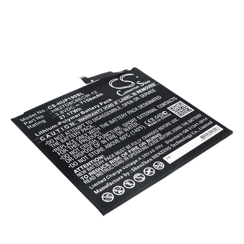 (image for) Original 7150mAh 27.17Wh 2 Zellen Akku Huawei HB27D8C8ECW-12