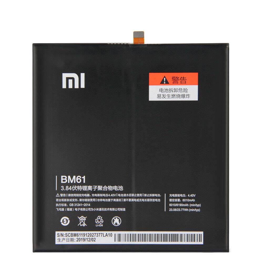 (image for) Original 6010mAh 23.08Wh 1 Zellen Akku Xiaomi Mipad 2