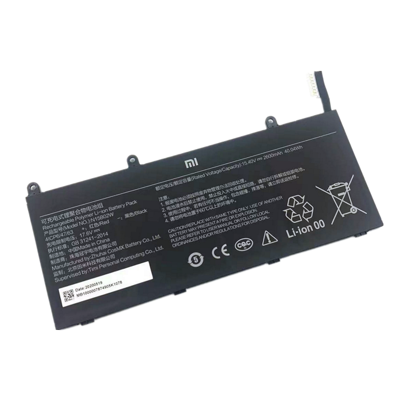 (image for) Original Xiaomi N15B02W Xiaomi TM1802-AF Akku 2600mAh 40.04Wh 3-Zellen